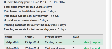 Engage holiday record